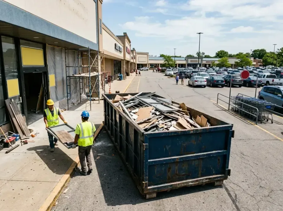 retail-store-renovation-debris-003 — frequently asked questions, Roll-off Dumpster Rentals in Oroville East, CA